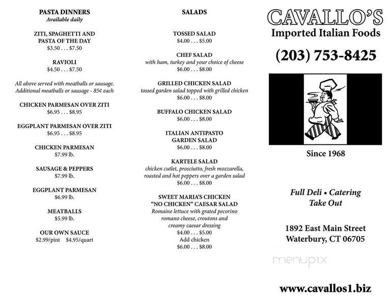 Cavallo's Crestbrook - Watertown, CT