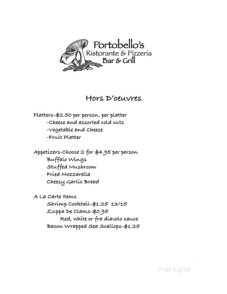 Portobello's - New Hartford, CT