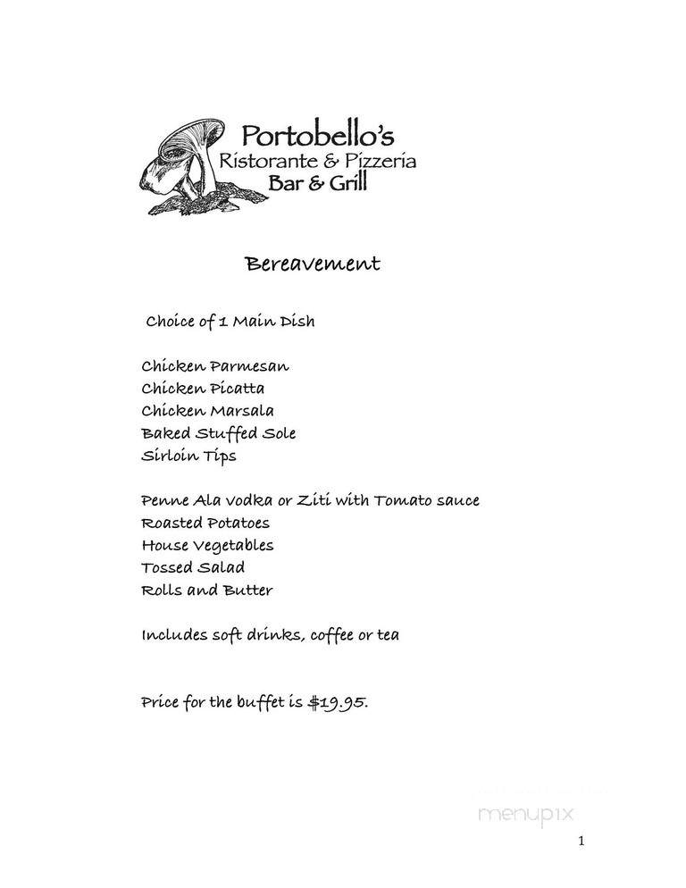 Portobello's - New Hartford, CT