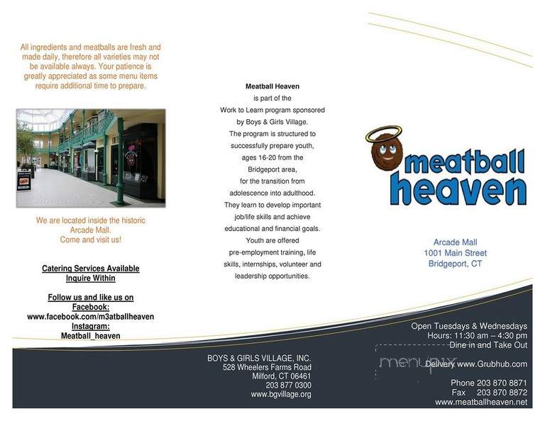 Meatball Heaven - Bridgeport, CT