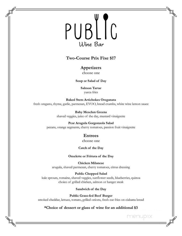 Public Wine Bar - Norwalk, CT