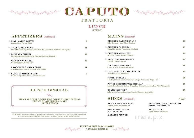 Caputo Trattoria - Mashantucket, CT