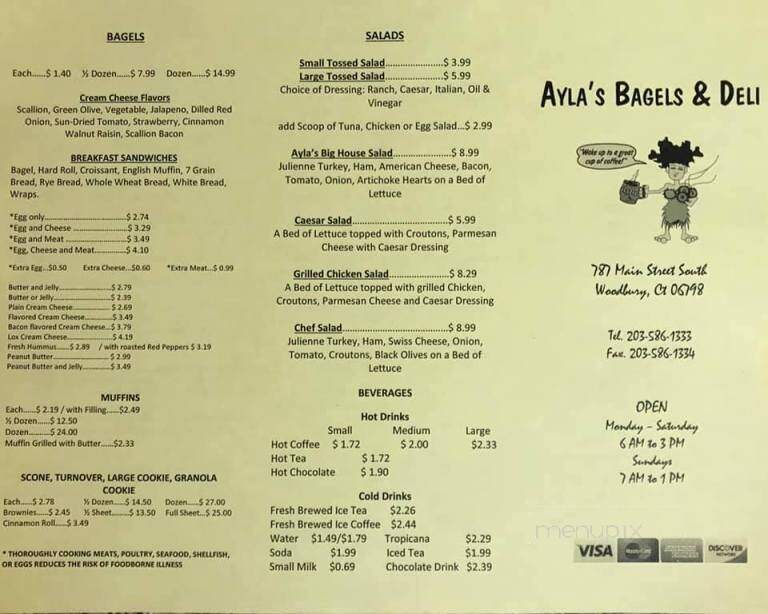 Ayla's Bagel & Deli - Woodbury, CT