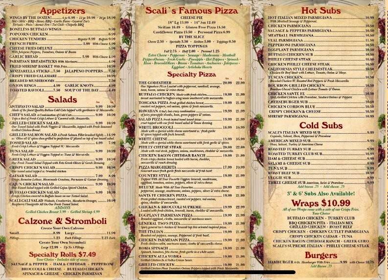 Scali's Pizza & Pasta - Hudson, NY