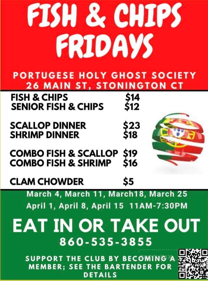 Portuguese Holy Ghost Society - Stonington, CT