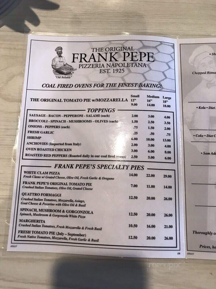 Frank Pepe Pizzeria - Danbury, CT