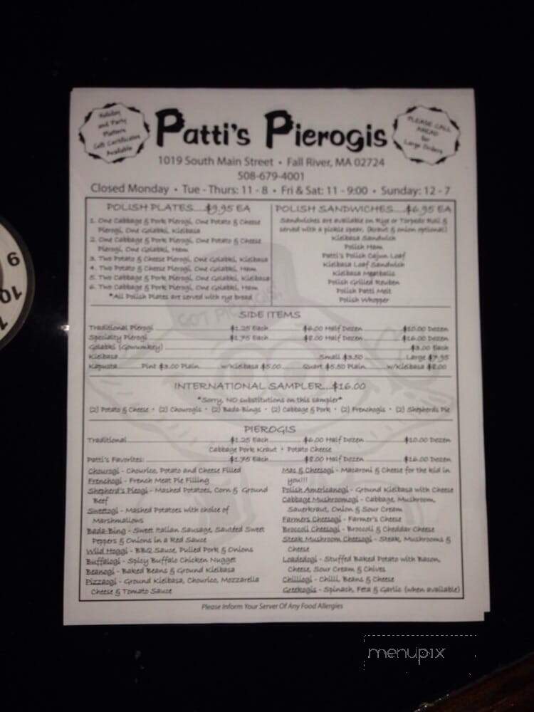 Patti's Pierogis - Fall River, MA