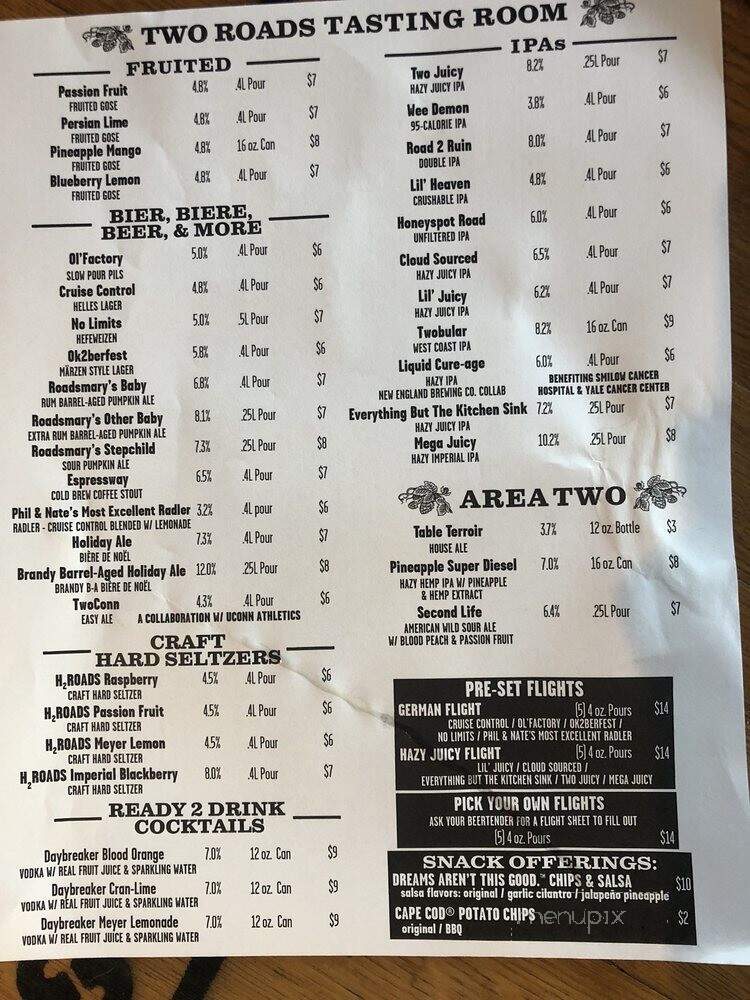 Two Roads Brewing - Stratford, CT