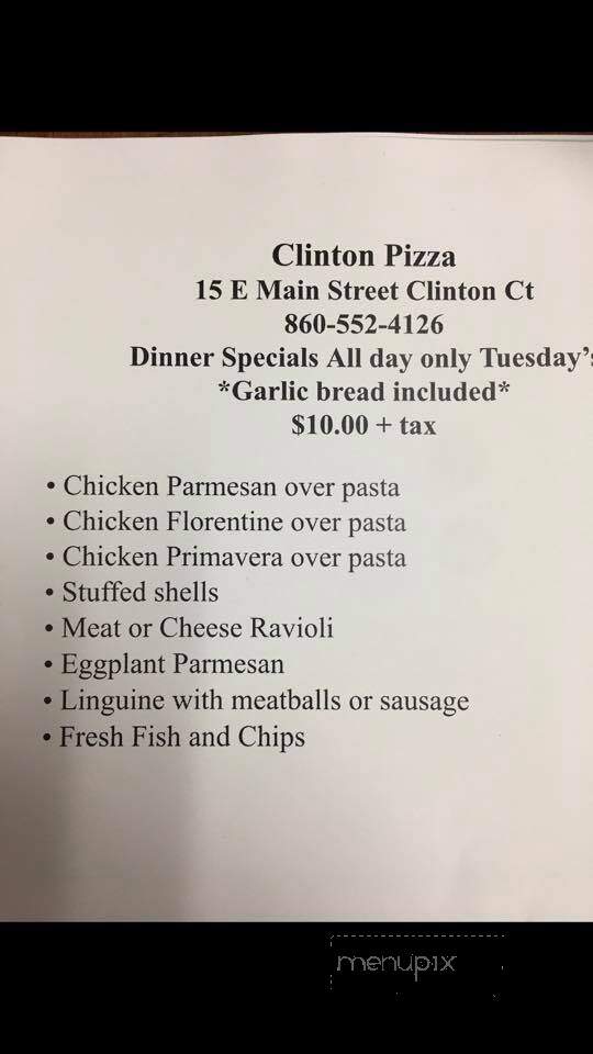 Clinton Pizza - Clinton, CT