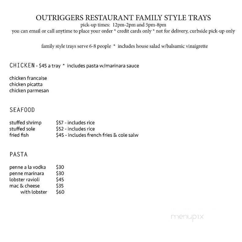 Outriggers Restaurant - Stratford, CT