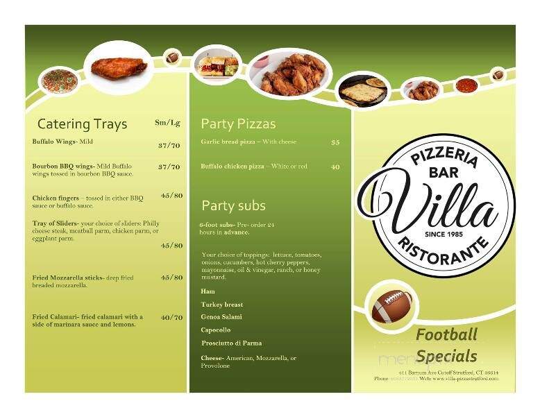 Villa Pizza - Stratford, CT