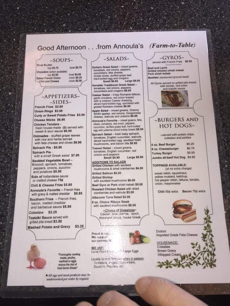 Annoulas Diner - Woodbury, CT