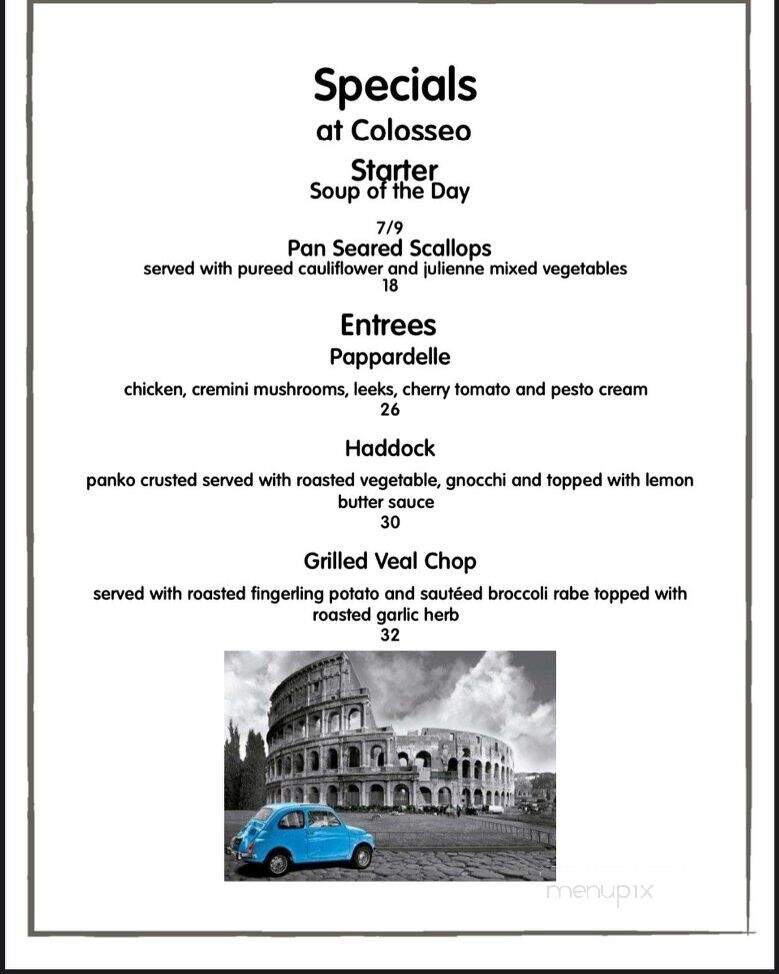 Colosseo Restaurant & Pizza - New Milford, CT