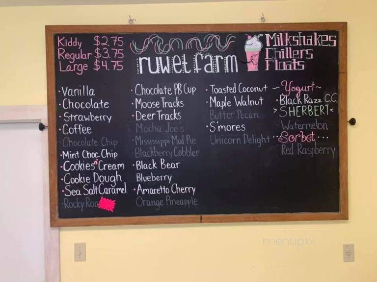 Ruwet Ice Cream Shop - Torrington, CT