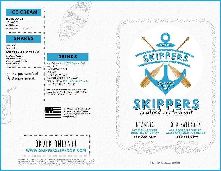 Skipper's Restaurant - Niantic, CT