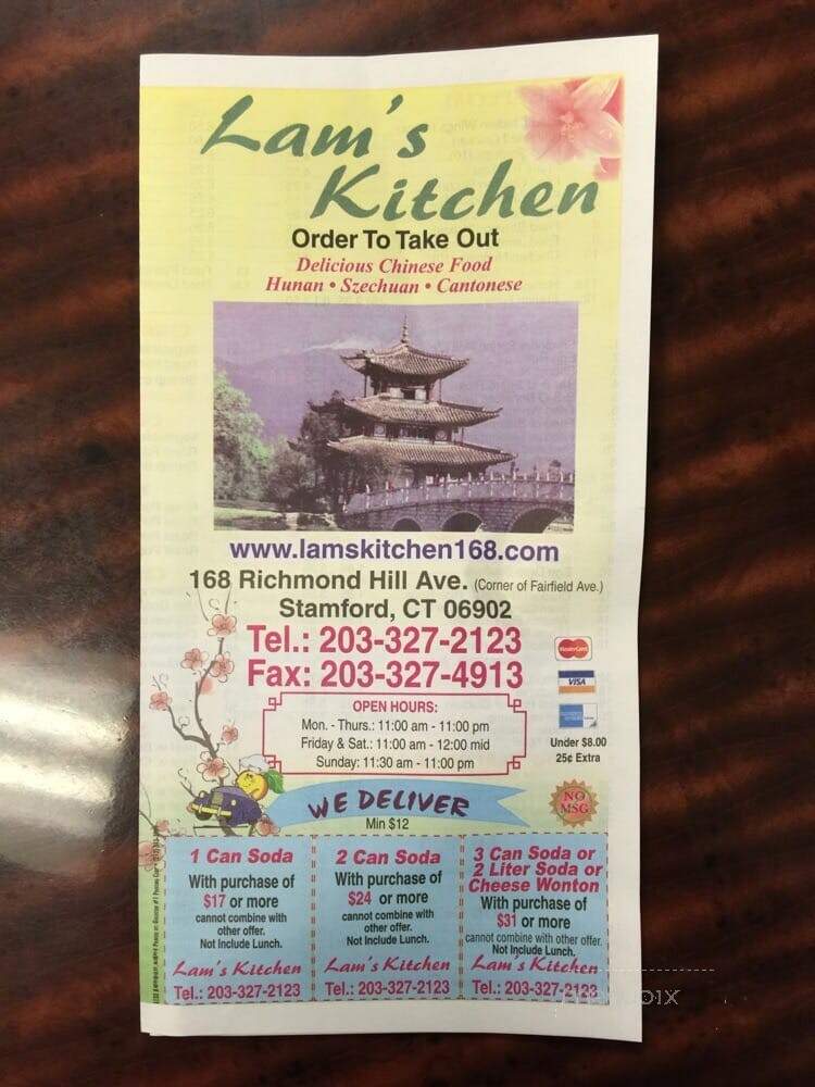 Lam's Kitchen - Stamford, CT