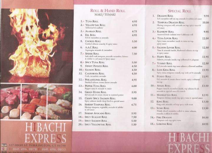 Hibachi Express - Torrington, CT