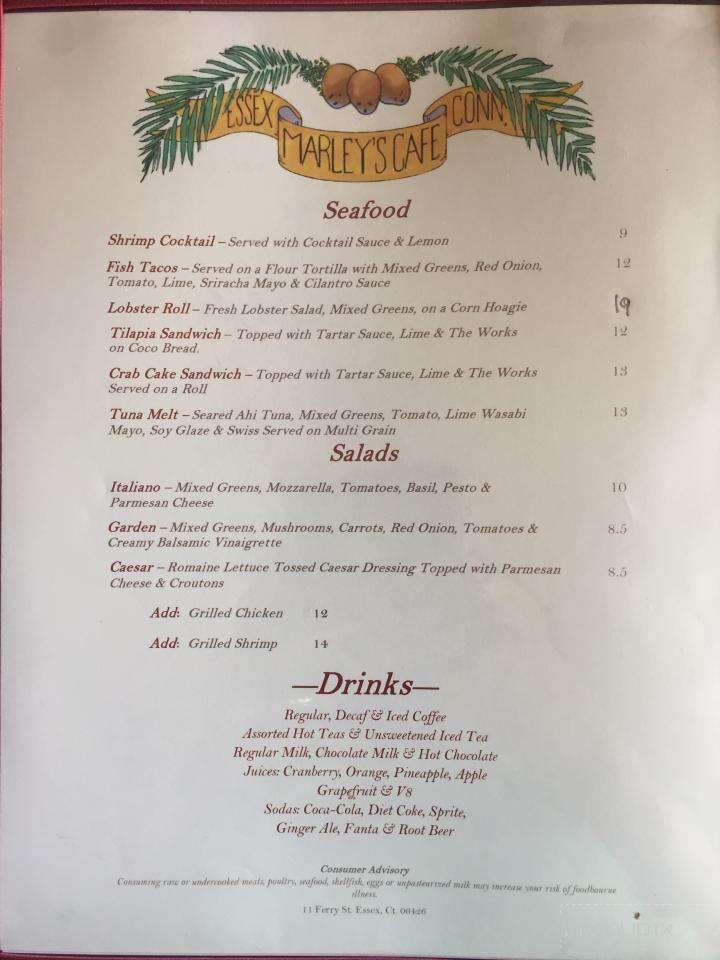 Marley's Cafe - Essex, CT